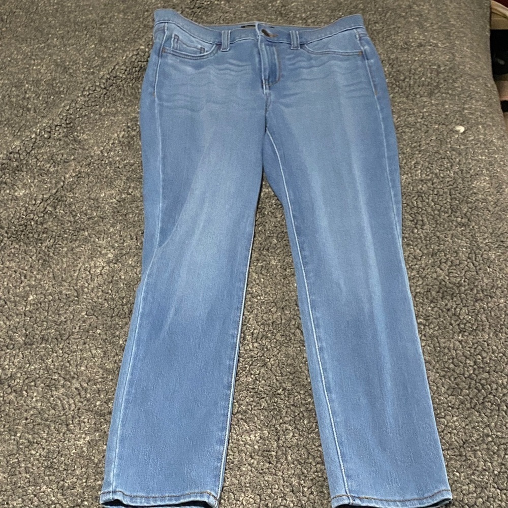 Banana Republic  Blue Super Stretch Legging Fit Jeans 24” inseam